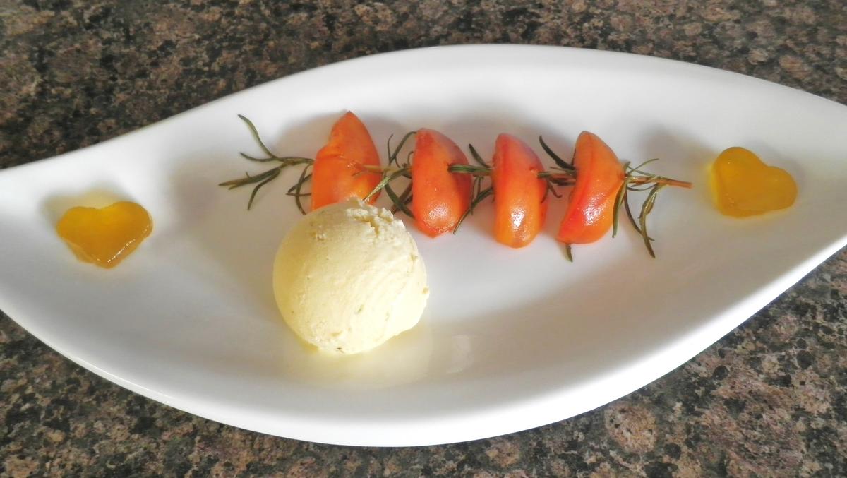 Limetten - Eis mit Olivenöl, Rosmarin - Aprikosen ... und Honig - Gelee - Herzen ... - Rezept - Bild Nr. 156