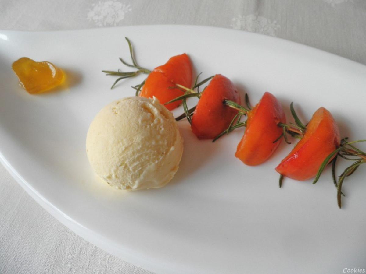 Limetten - Eis mit Olivenöl, Rosmarin - Aprikosen ... und Honig - Gelee - Herzen ... - Rezept - Bild Nr. 158