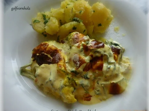 Gratin von Steinbutt und Lachs - Rezept - Bild Nr. 137