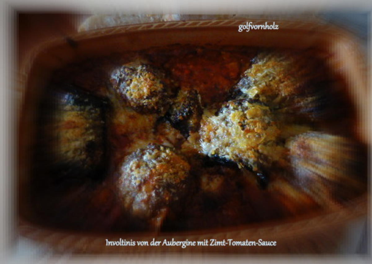 Involtini von der Aubergine in Zimt-Tomaten-Sauce - Rezept - Bild Nr. 130