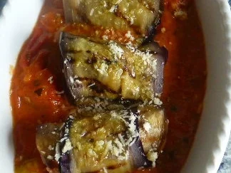 Involtini von der Aubergine in Zimt-Tomaten-Sauce - Rezept - Bild Nr. 133