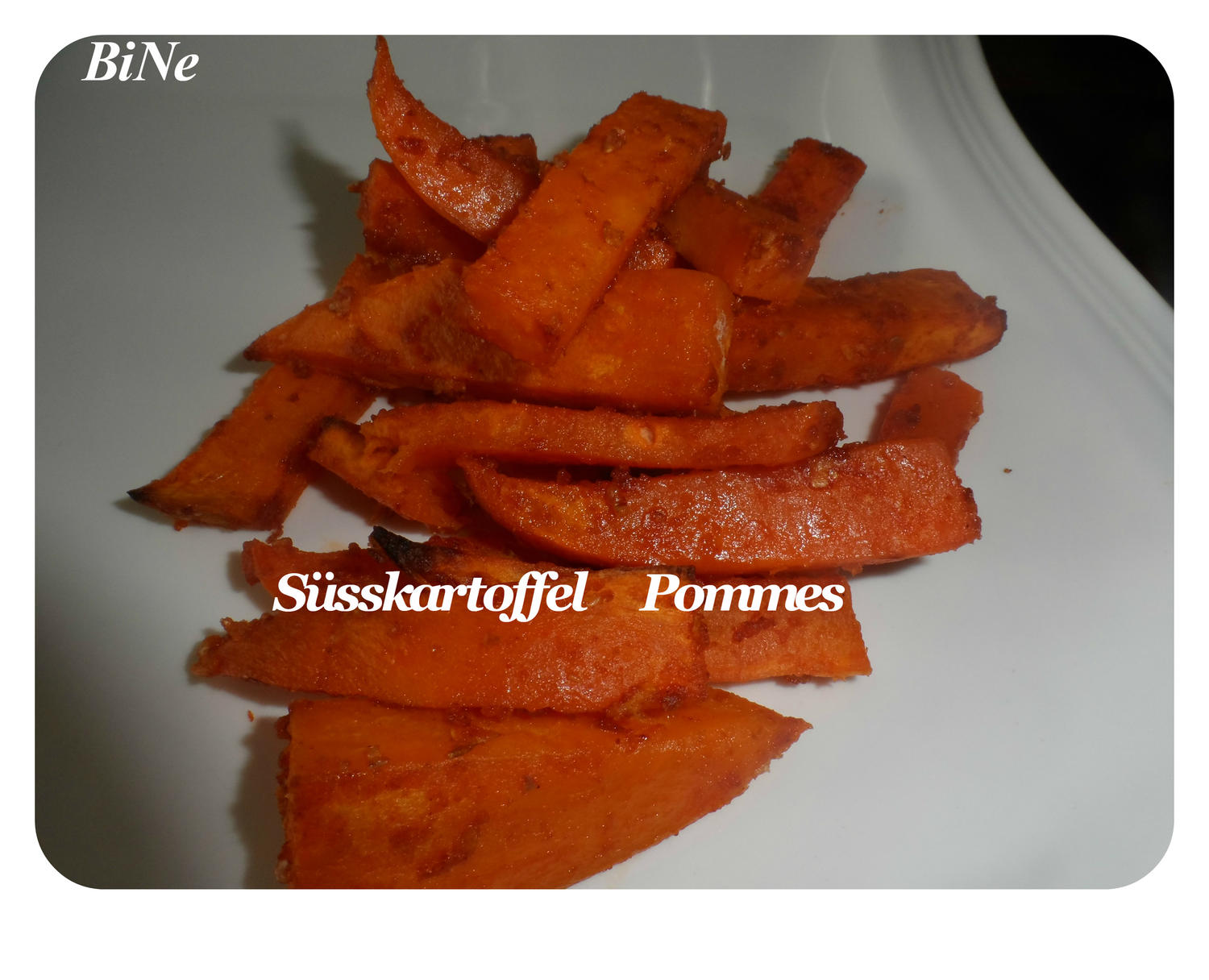 BiNe` S SÜSSKARTOFFEL POMMES - Rezept mit Bild - kochbar.de