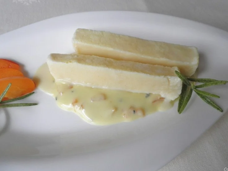 Rosmarin - Parfait ...  auf einer mediterranen weißen Schokoladen - Sauce ... - Rezept - Bild Nr. 134