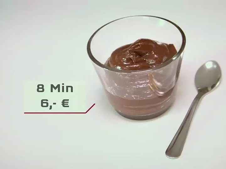 Blitzmenü: Erbsen-Minz-Suppe, Hähnchenspieße, Schokocreme - Rezept - Bild Nr. 6