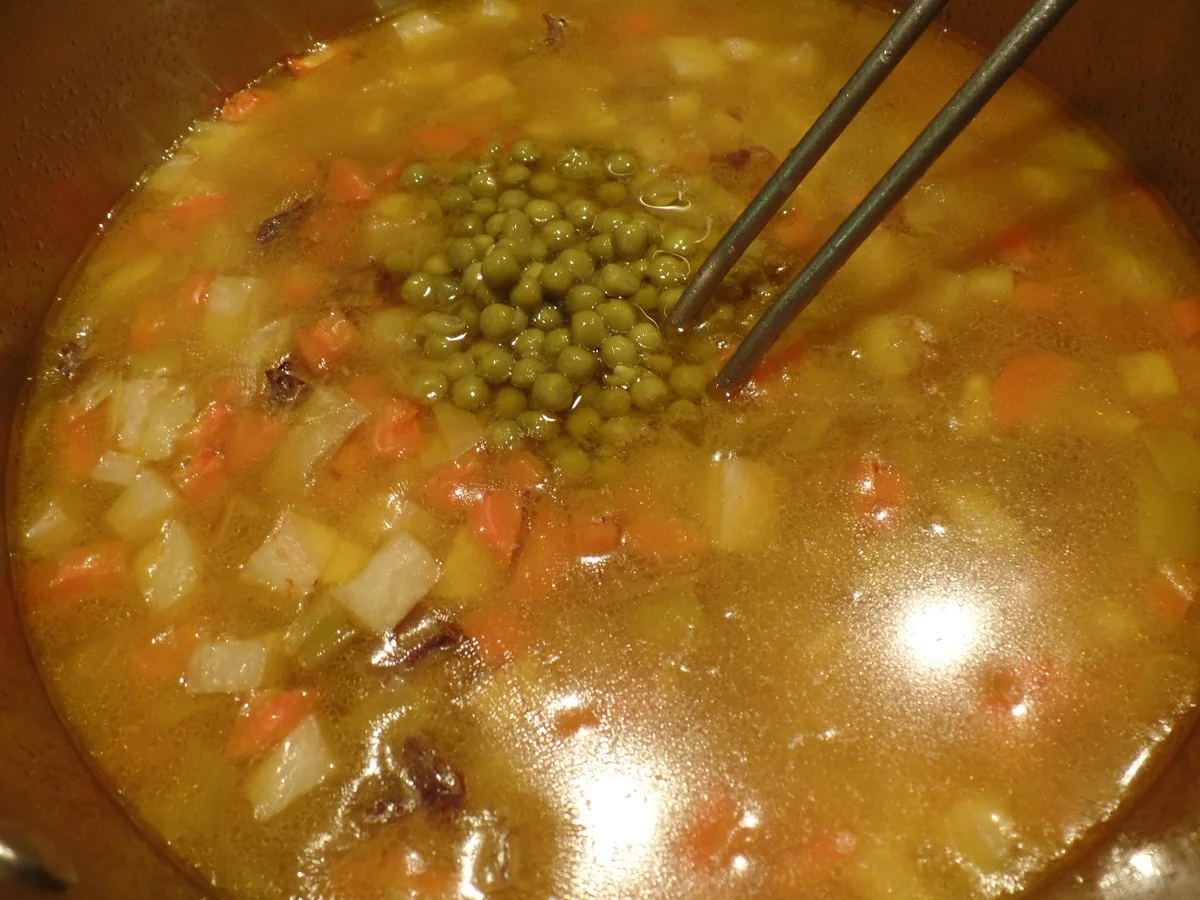 Gemüsesuppe mit Griesnockerln - Rezept - Bild Nr. 148