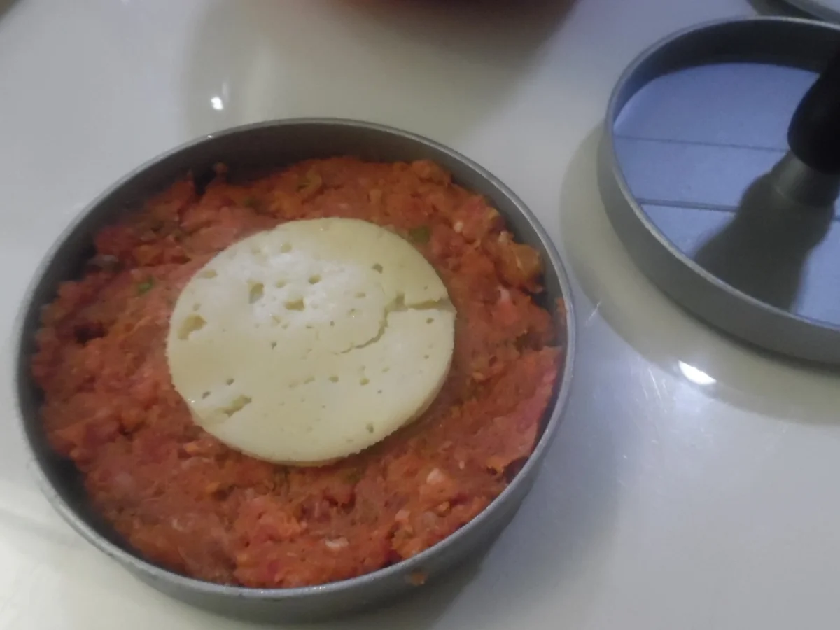 Scharfe, gefüllte Patties für den Grill - Rezept - Bild Nr. 142