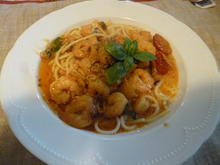 Spaghetti mit Garnelen in Sahnesauce - Rezept - Bild Nr. 143