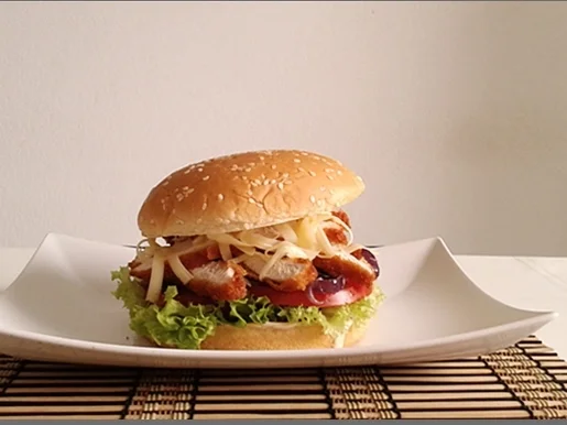 Mega Putenschnitzel Burger mit selbstgemachter Sauce - Rezept - Bild Nr. 146