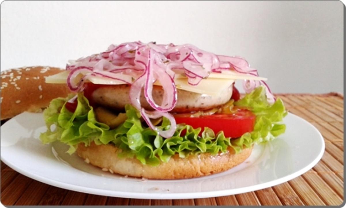 Mega Burger mit Bratwurstschnecke und… - Rezept - Bild Nr. 163