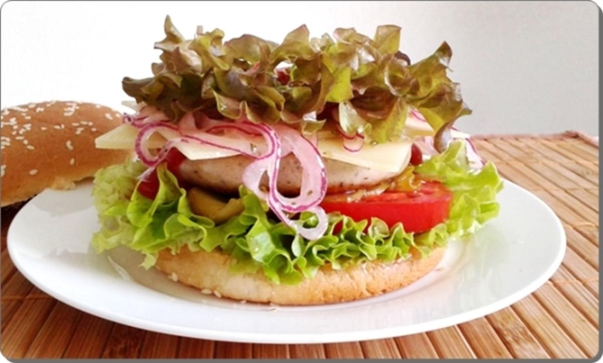 Mega Burger mit Bratwurstschnecke und… - Rezept - Bild Nr. 165