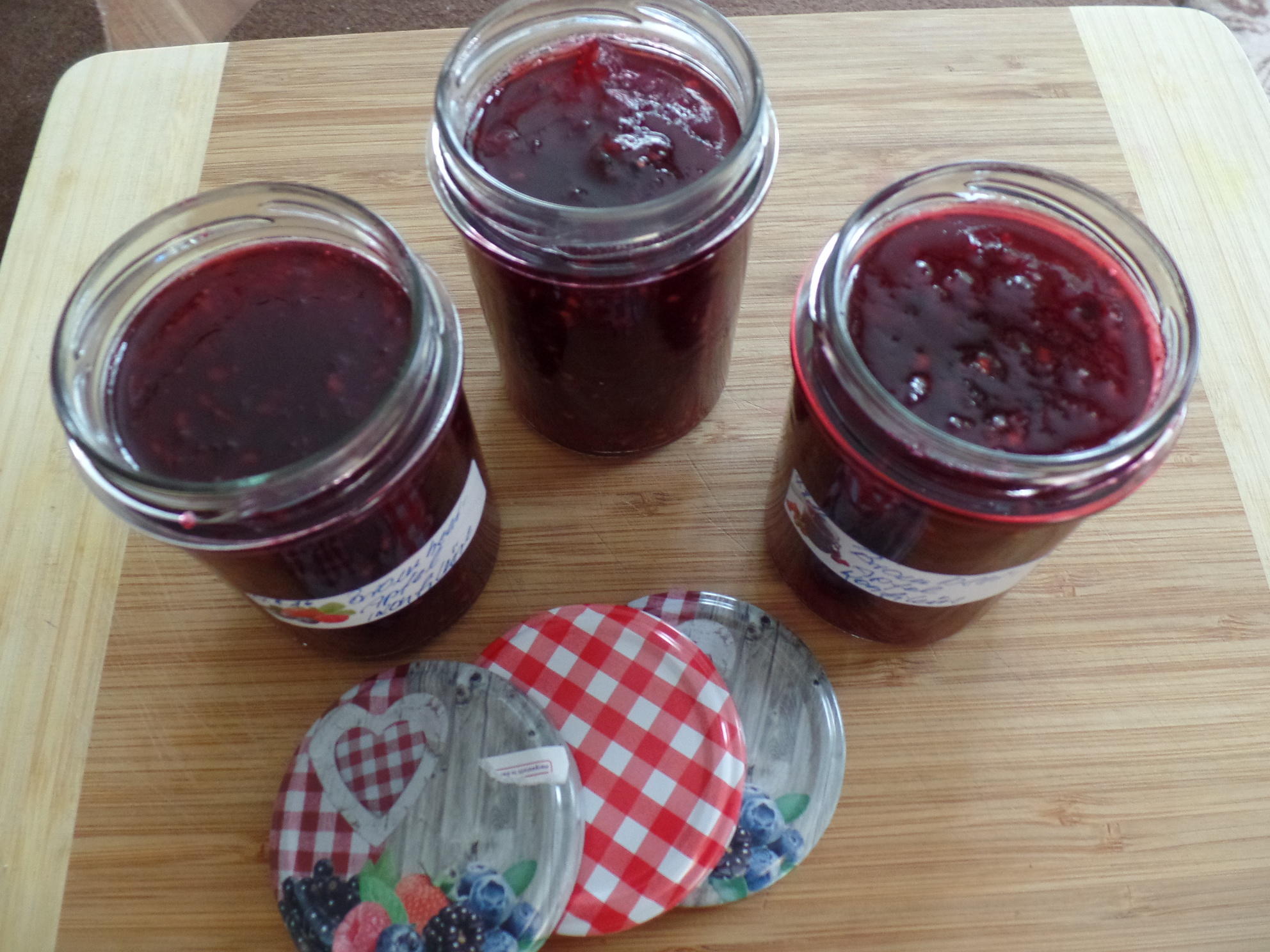 Bilder für Brombeer-Apfel-Konfitüre - Rezept