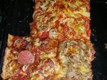 Pizza Quark/Öl Teig Kohlenhydrate Reduziert - Rezept - Bild Nr. 145