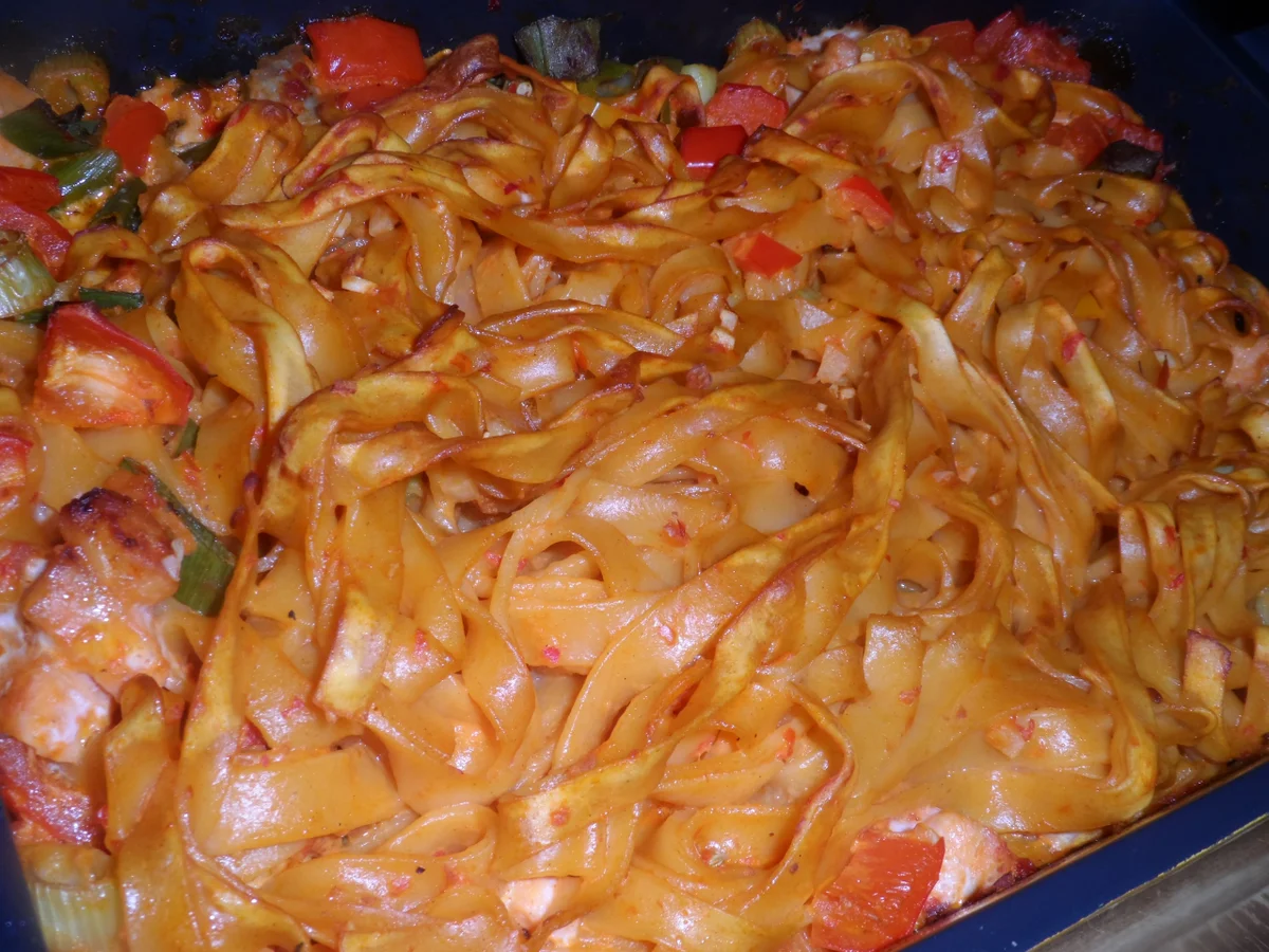 BiNe` S LACHS MIT TAGLIATELLE - Rezept - Bild Nr. 2