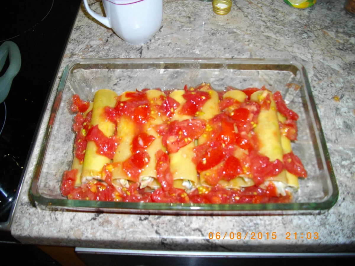 Zuchini - Tomaten - Canelloni - Rezept - Bild Nr. 161