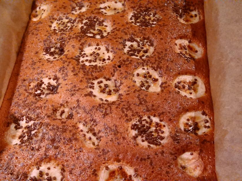 Schoko Bananen Chili Blechkuchen mit Protein Pulver - einfach - 442 ...