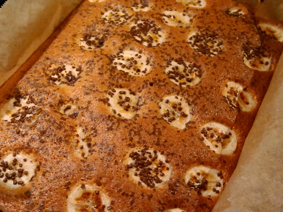 Schoko Bananen-Chili Blechkuchen mit Protein Pulver - Rezept - Bild Nr. 147