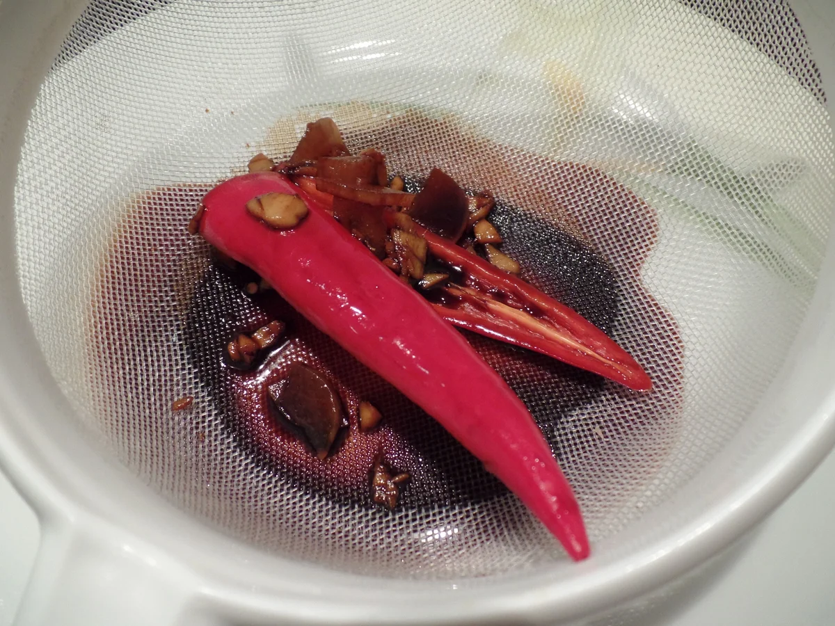 Rezept: Hähnchenbrust mit Erdnuss-Sauce und Reisnudelsalat Bild Nr. 157 Hähnchenbrust mit Erdnuss-Sauce und Reisnudelsalat - Rezept - Bild Nr. 157