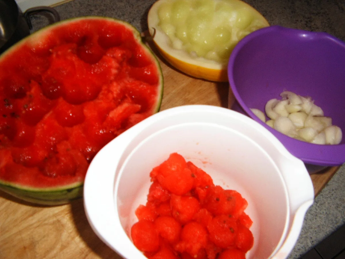 Rezept: Melonenkaltschale Bild Nr. 176 Melonenkaltschale - Rezept - Bild Nr. 176