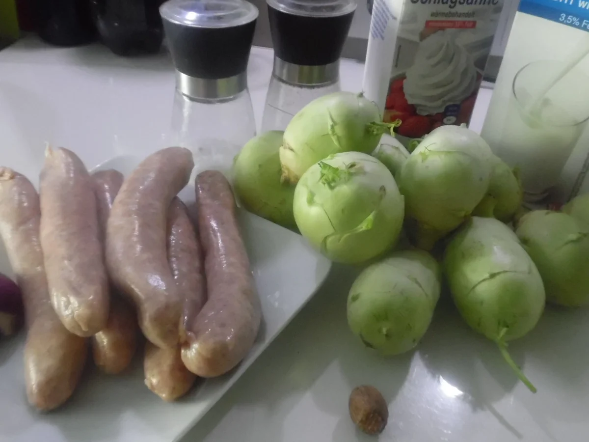 "Blitz-Bouletten" mit Rahm-Kohlrabi - Rezept - Bild Nr. 166