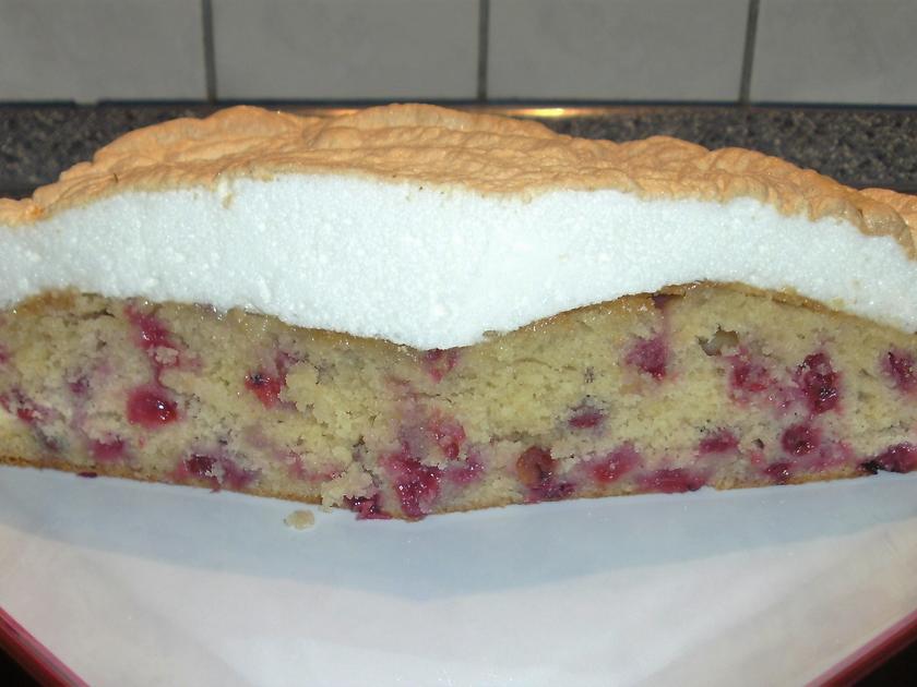 Johannisbeerkuchen mit Baiser - Rezept mit Bild - kochbar.de