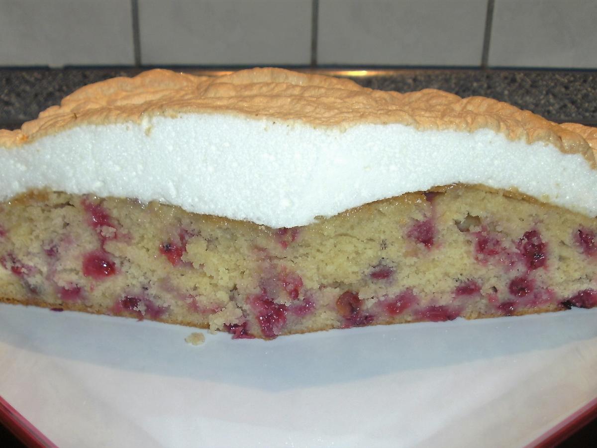 Johannisbeerkuchen mit Baiser - Rezept mit Bild - kochbar.de