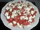 Melonen - Feta - Salat - Rezept