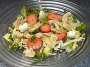 Salat mit Erdbeeren, Hähnchenstreifen und Feta - Rezept - Bild Nr. 170
