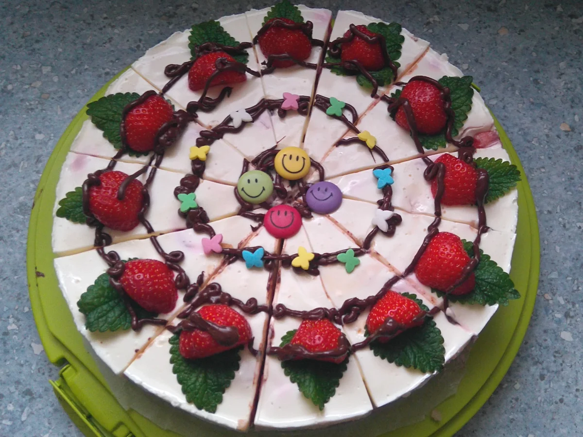 Erdbeer-Philadelphia-Torte - Rezept
