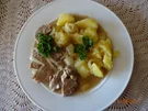 Zwiebelfleisch von Oma - Rezept