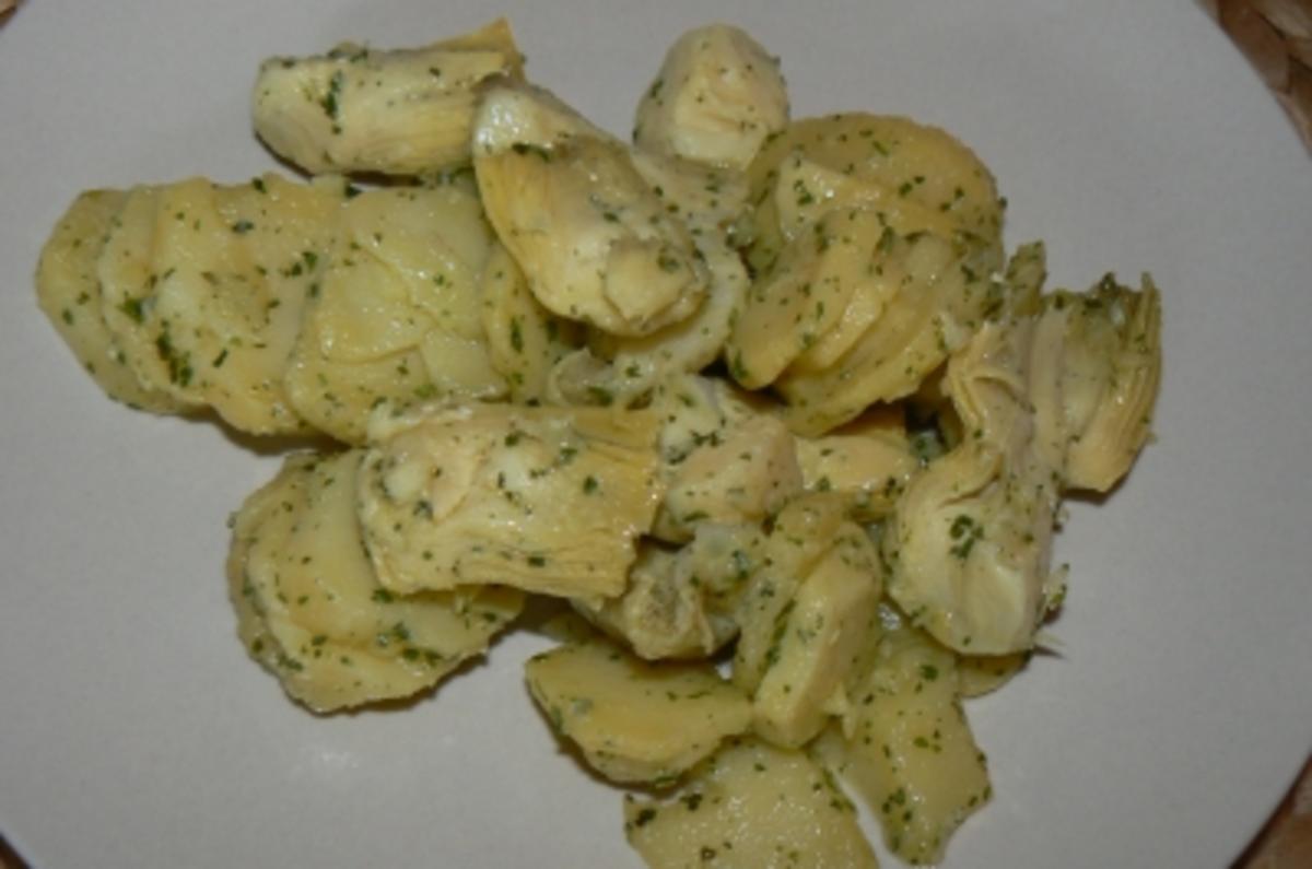 Kartoffelsalat mit Artischocken - Rezept
