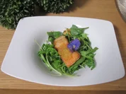 Wildkräutersalat mit Allgäuer Goldforelle und hausgemachtem Brot - Rezept - Bild Nr. 189