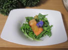 Wildkräutersalat mit Allgäuer Goldforelle und hausgemachtem Brot - Rezept - Bild Nr. 189