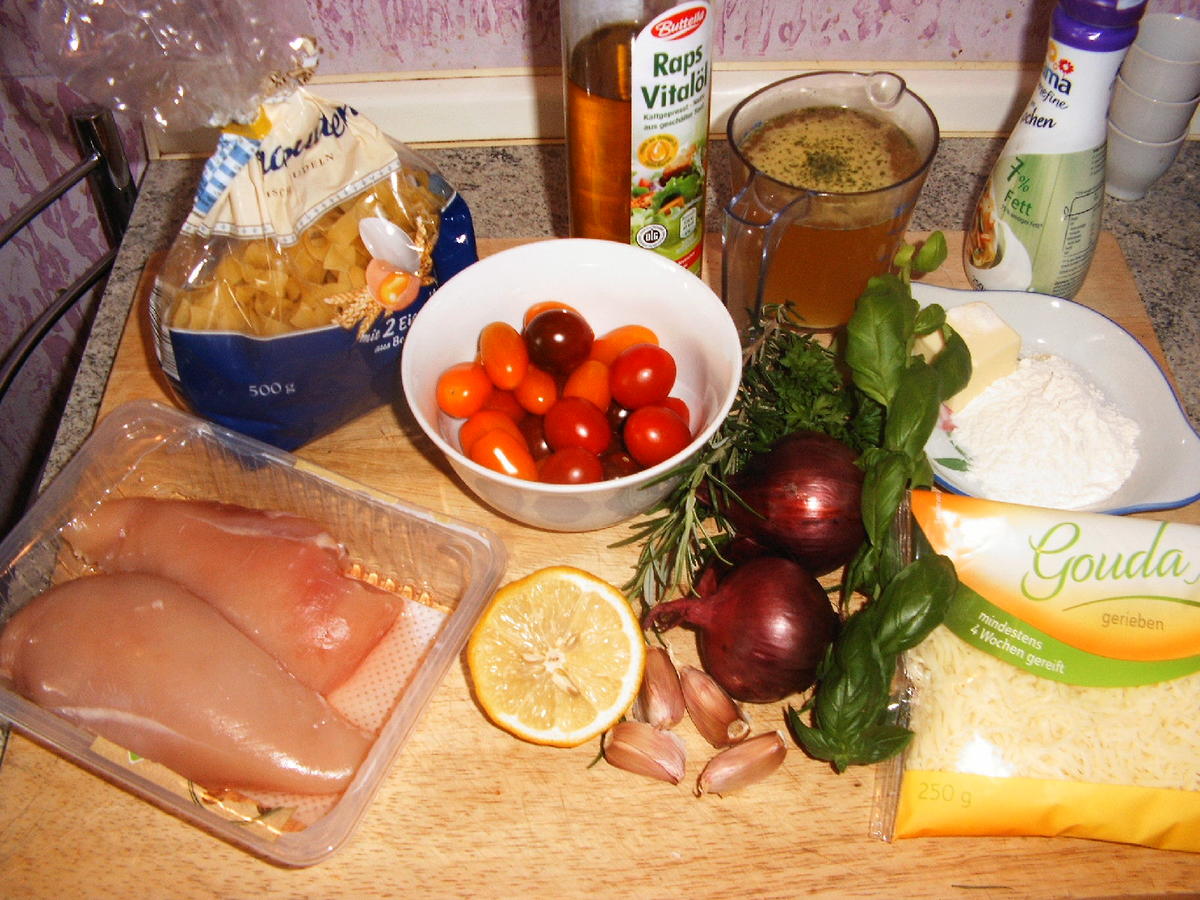 Nudel-Tomaten-Hähnchen-Pfanne - Rezept - Bild Nr. 204