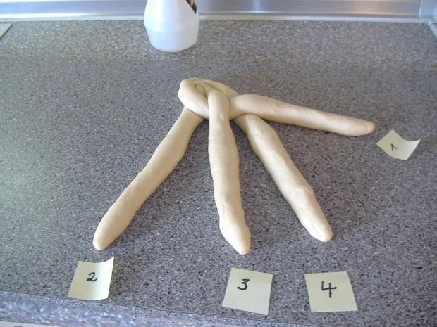 Olga`s 4-Strang-Zopf und-Knoten - Rezept - Bild Nr. 230