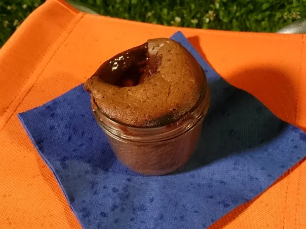 Rezept: Schokoladentarte aus dem Glas vom Grill Bild Nr. 227 Schokoladentarte aus dem Glas vom Grill - Rezept - Bild Nr. 227