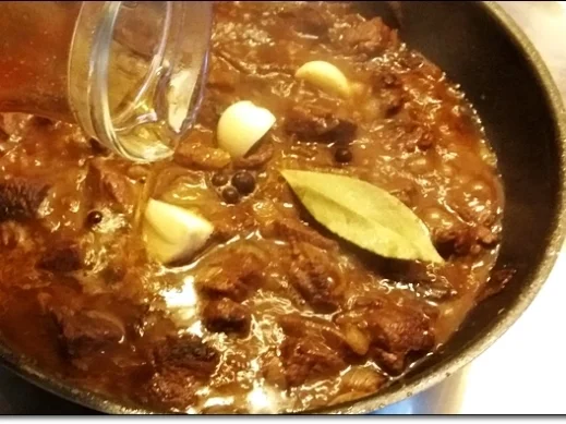 Hirsch-Edelgulasch  und Süßkartoffel-Türmchen - Rezept - Bild Nr. 233