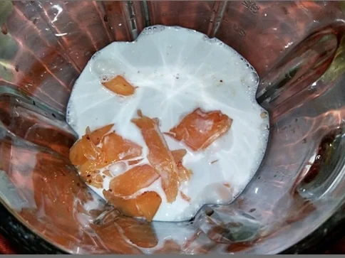 Rezept: Cantaloupe Melone-Kokos Smoothie Bild Nr. 232 Cantaloupe Melone-Kokos Smoothie - Rezept - Bild Nr. 232