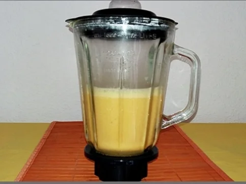 Rezept: Cantaloupe Melone-Kokos Smoothie Bild Nr. 234 Cantaloupe Melone-Kokos Smoothie - Rezept - Bild Nr. 234