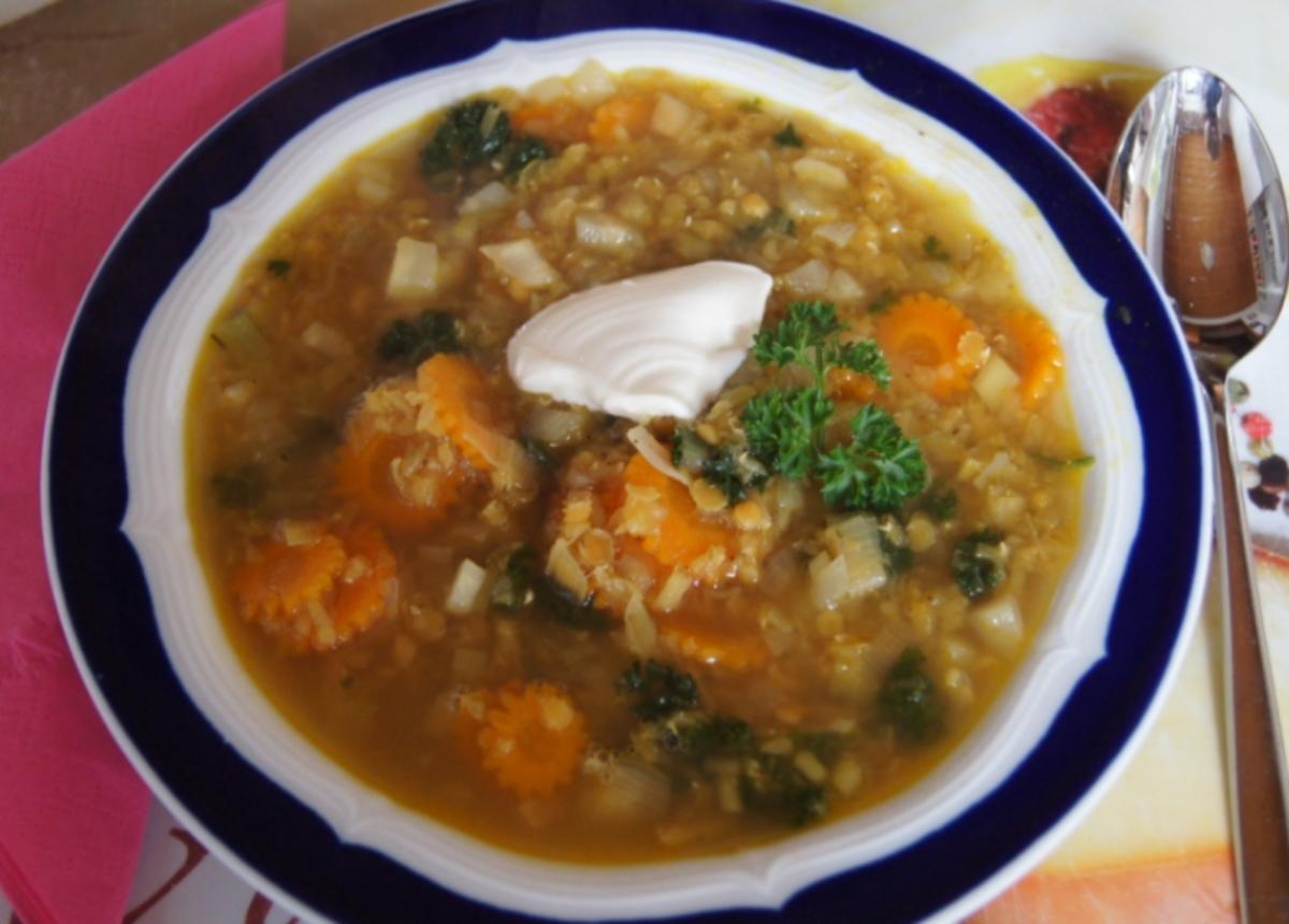 Indische Linsensuppe - Rezept mit Bild - kochbar.de