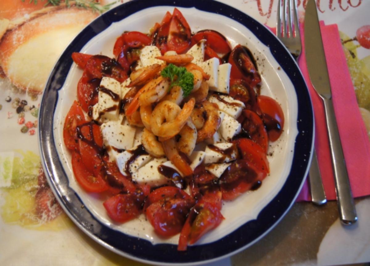 Party-Crevetten mit Mozzarella und Tomaten - Rezept - Bild Nr. 261