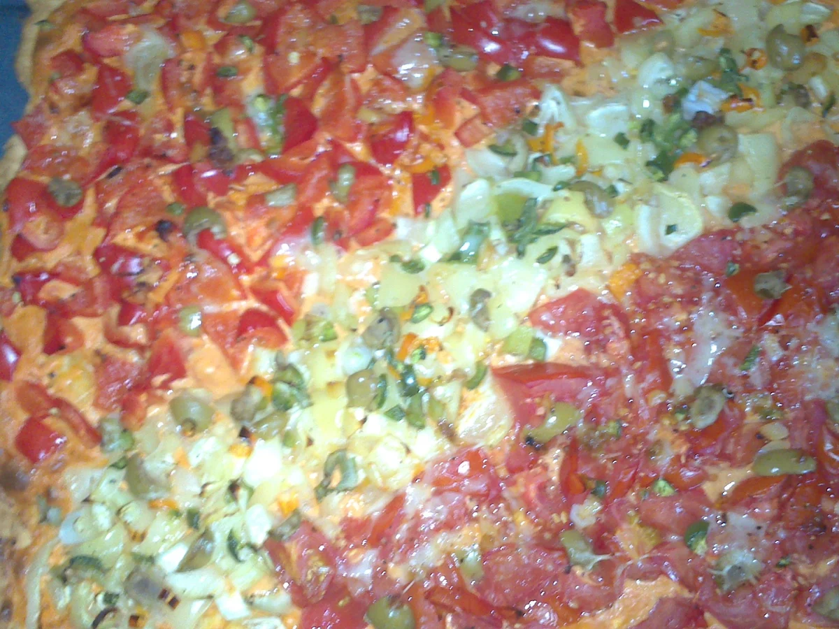 Gemüsepizza - Rezept - Bild Nr. 257