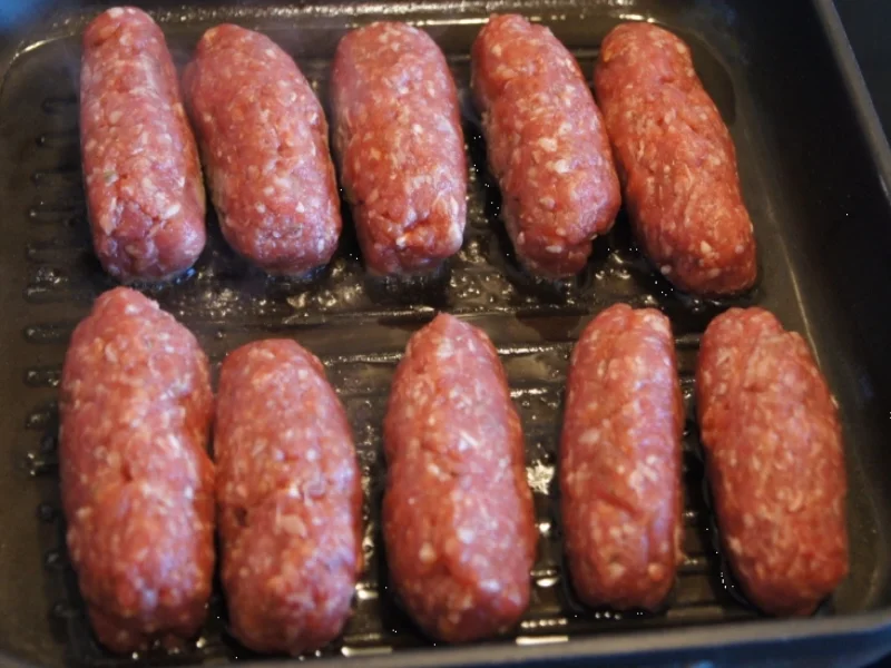 Cevapcici mit Paprikasalat - Rezept - Bild Nr. 266