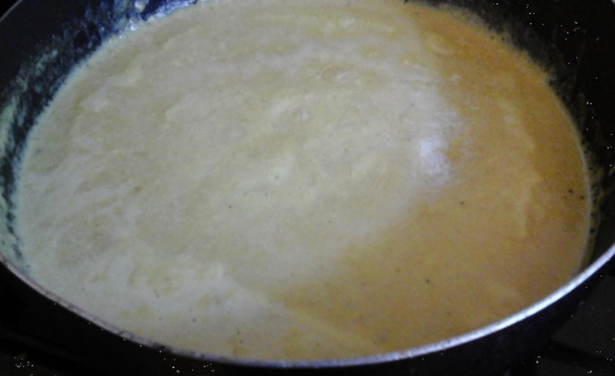 Pikante Frikadellen mit Blumenkohl, Kartoffeln und Curry-Rahm-Sauce - Rezept - Bild Nr. 266