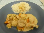Hähnchen-Ananas-Curry mit Kokosmilch - Rezept