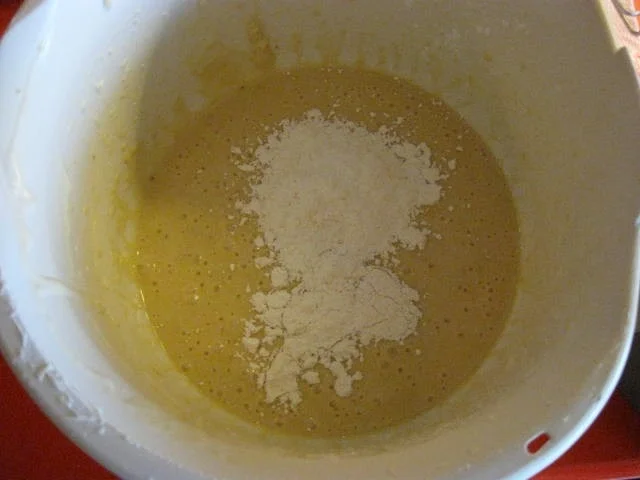 Rezept: Pfirsich Kuchen mit Marzipanguss Bild Nr. 269 Pfirsich Kuchen mit Marzipanguss - Rezept - Bild Nr. 269