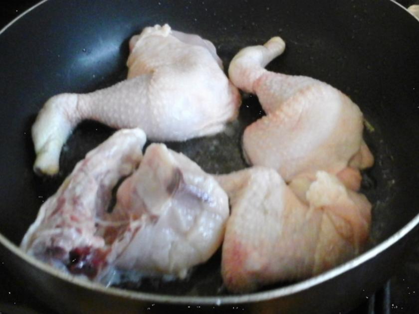 Hähnchen in Sahnesauce und Reis - einfach - von MausVoh