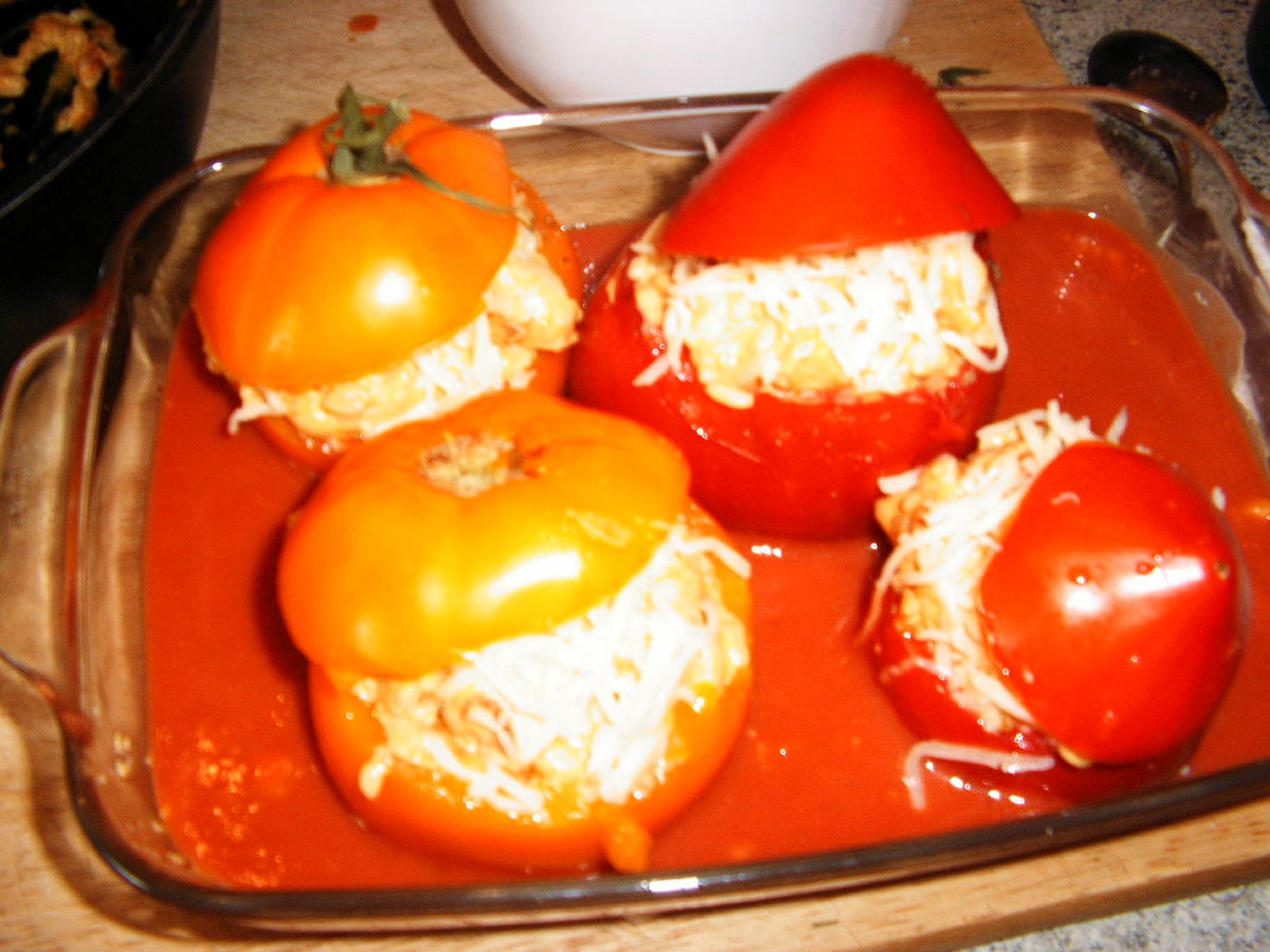 Gefüllte Tomaten - Rezept - Bild Nr. 267