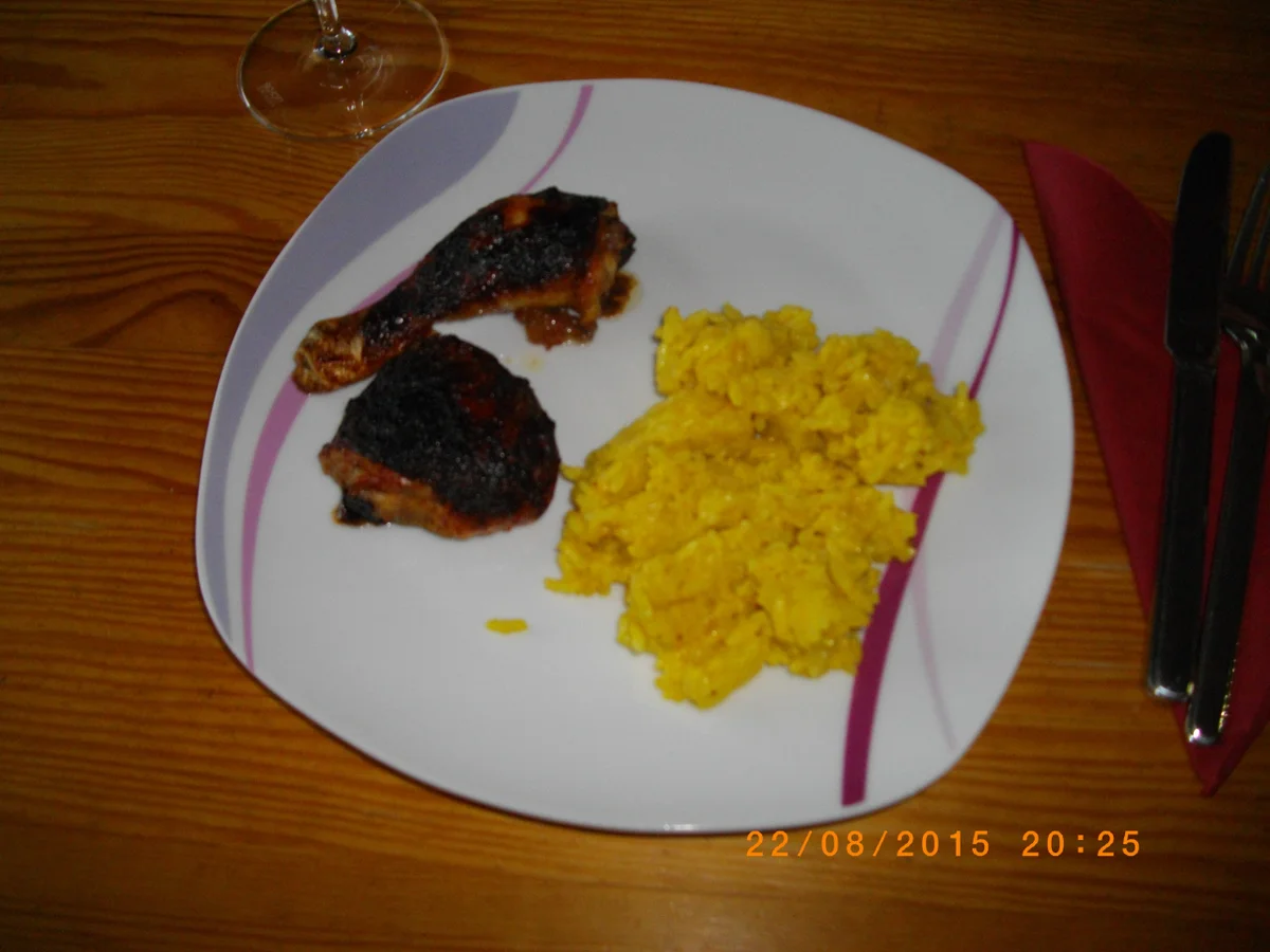 Rezept: Hähnchenschenkel in Senf - Honig Marinade Bild Nr. 286 Hähnchenschenkel in Senf - Honig Marinade - Rezept - Bild Nr. 286