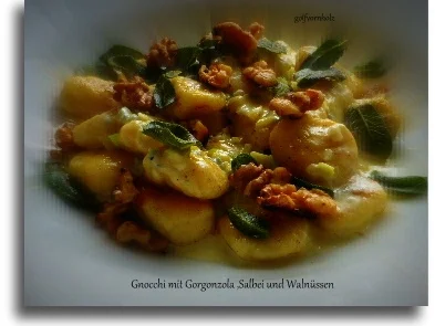 Gnocchi mit Gorgonzola,Salbei und Walnüssen - Rezept - Bild Nr. 262