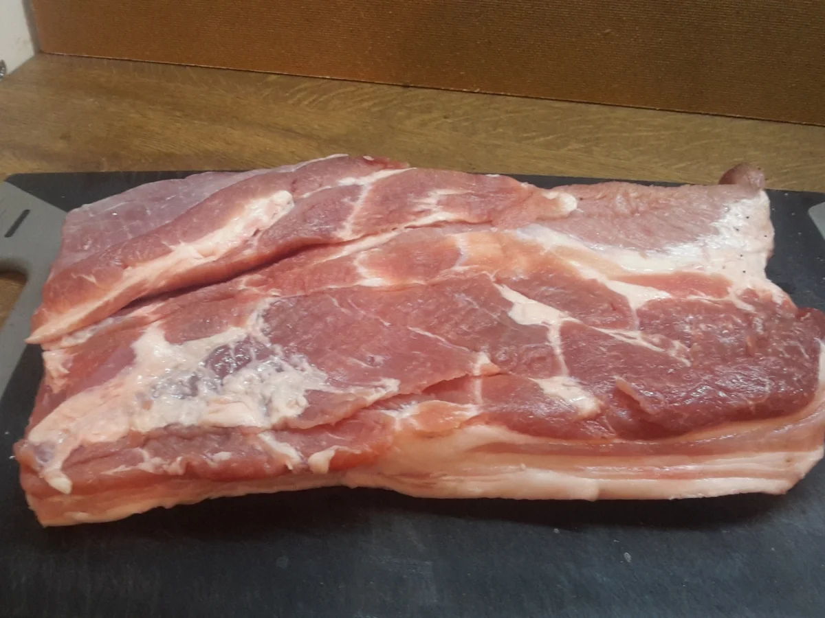 Rezept: Angelegte Schweinebauchscheiben a la Aleks zum Grillfest. Bild Nr. 264 Angelegte Schweinebauchscheiben a la Aleks zum Grillfest. - Rezept - Bild Nr. 264